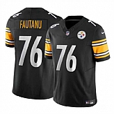 Men & Women & Youth Pittsburgh Steelers #76 Troy Fautanu Black 2024 Draft F.U.S.E. Vapor Untouchable Limited Football Stitched Jersey,baseball caps,new era cap wholesale,wholesale hats